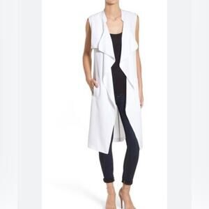 Cupcakes & Cashmere Clay Bryce Sleeveless Vest Waistcoat Medium